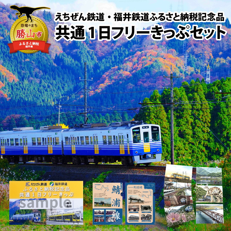 えちぜん鉄道 記念品共通1日フリーきっぷ
