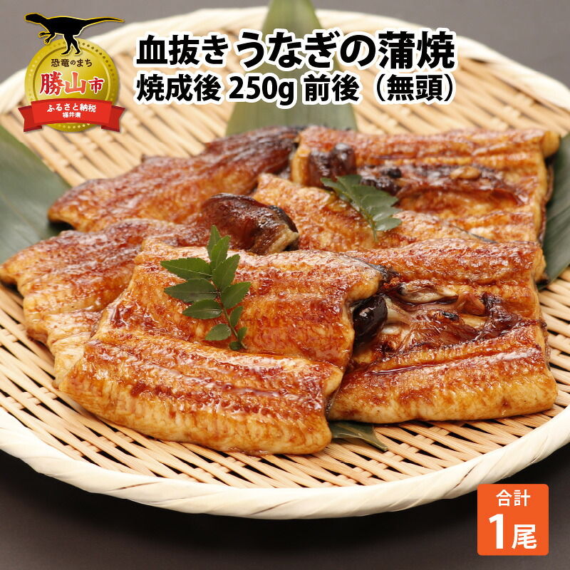 血抜きうなぎの蒲焼（無頭） 焼成後250g前後×1尾 | うなぎ 鰻 蒲焼 国産うなぎ 国産うなぎ蒲焼 無頭うなぎ うなぎ蒲焼き 冷凍うなぎ 長焼き うなぎ1尾 うなぎ250g 大サイズ うなぎギフト