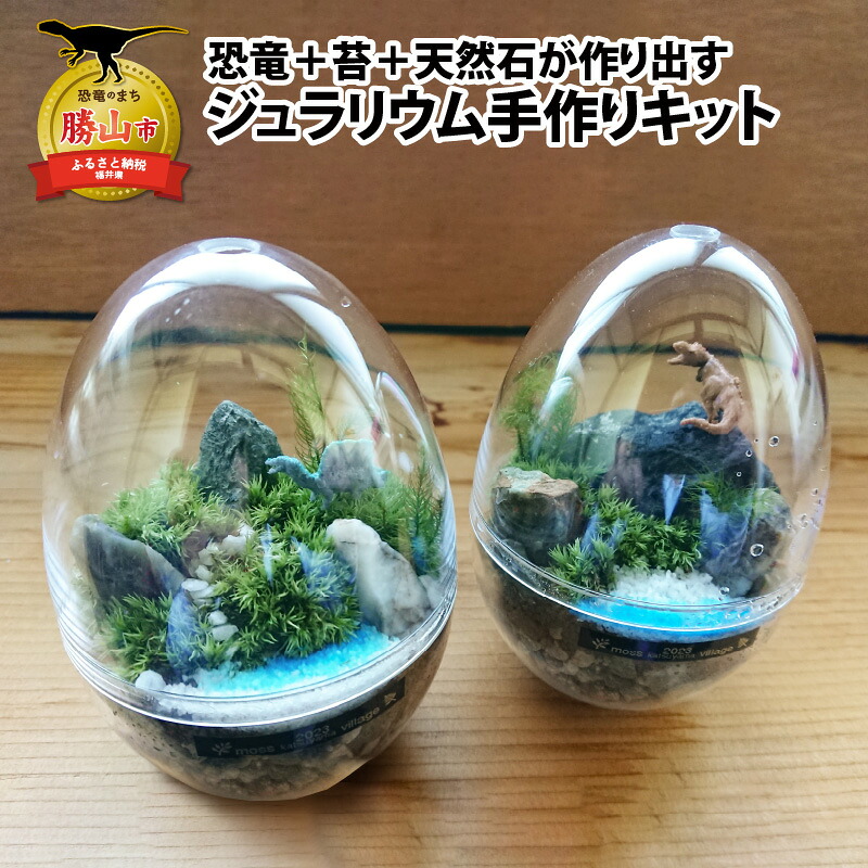 恐竜+苔+天然石が作り出す 癒やしの自然空間