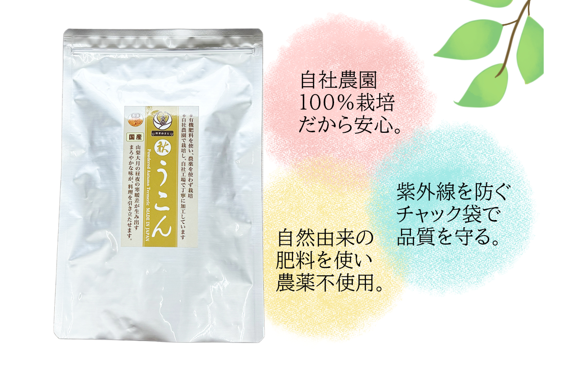 粉末秋うこん300ｇ