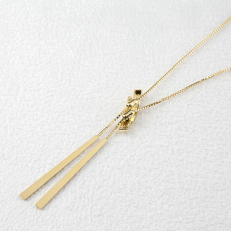 18金 ネックレス ダイヤモンド ロング ラリエット 18k     管理番号230421mro100dyn75 SWAA089