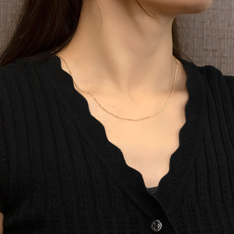 18金 ネックレス 18k 喜平 チェーン のみ 50cm 造幣局検定刻印付 イエローゴールドK18 チェーンだけ 190517nm104y SWAA191