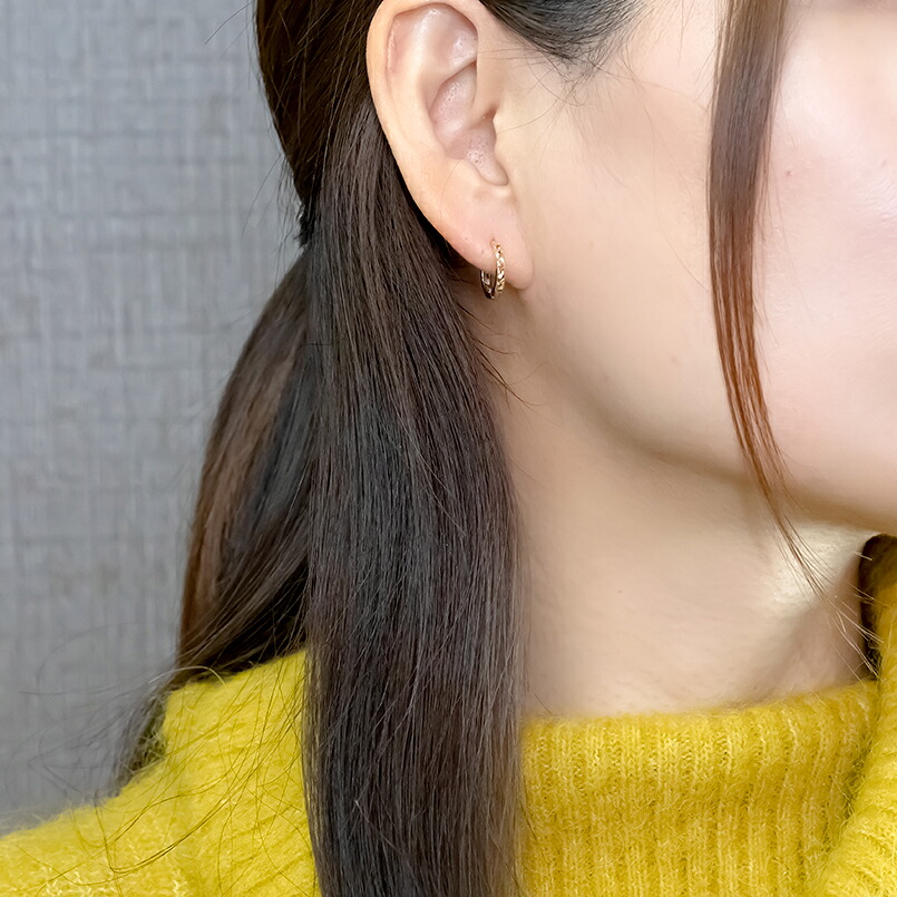 18金 フープ ピアス 18k フープピアス シンプル ゴールド ホワイトゴールドk18 イエローゴールドk18 ジュエリー プレゼント 普段使い ペア231213mro401yw SWAA212