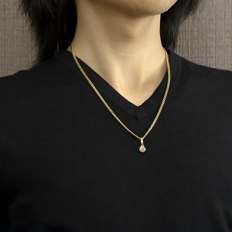 18金 ペンダントトップ 1.0ct ネックレス ゴールド ペンダント ダイヤ イエローゴールドK18 ブラウンダイヤモンド ジュエリー シンプル プレゼント 241224201ym SWAA214