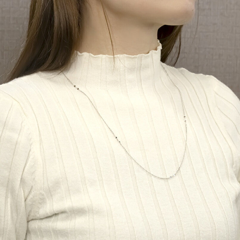 純プラチナ ネックレス チェーンのみ レディース pt999 ロングネックレス プラチナ 金属アレルギー対応 チェーン スクリューチェーン ジュエリー 241217nm402pt999 SWAA221