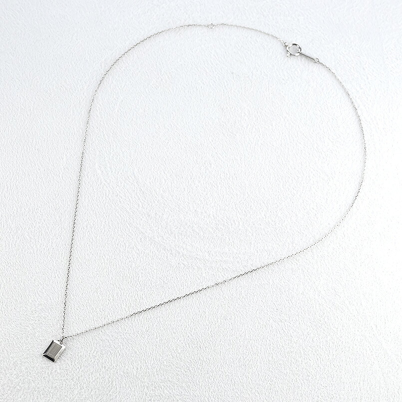 ネックレス 純プラチナ ペンダントトップ レディース インゴット型 プラチナ pt999 チェーン 金属アレルギー 対応 プレート ジュエリー 250530mro200p999n SWAA351