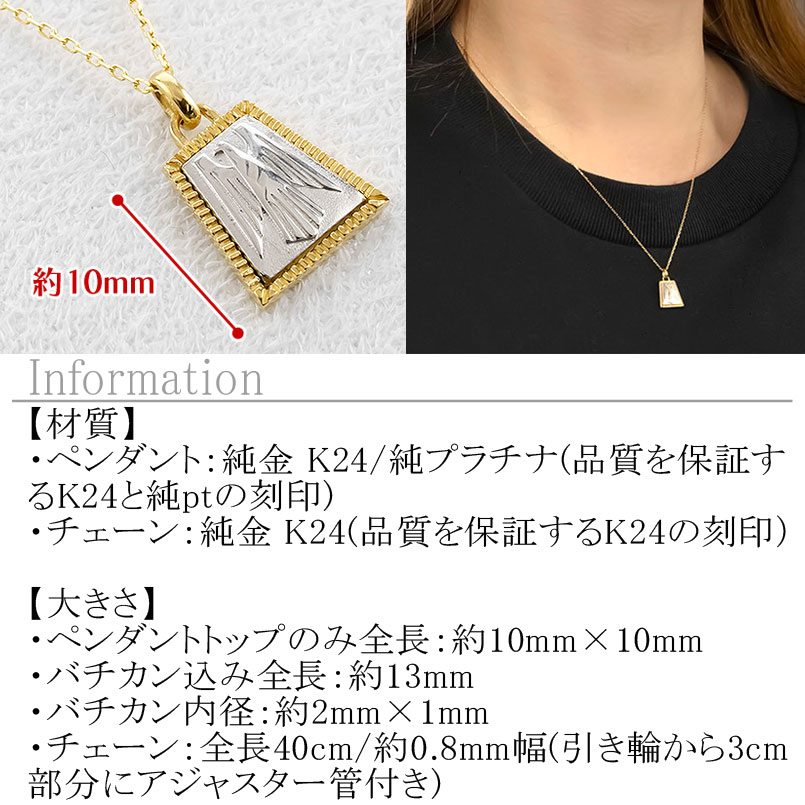 純金 純プラチナ ネックレス レディース イーグル 24k ペンダントトップ pt999 プラチナ チェーン K24 金属アレルギー 対応 レリーフ柄 250601mro201nc SWAA352