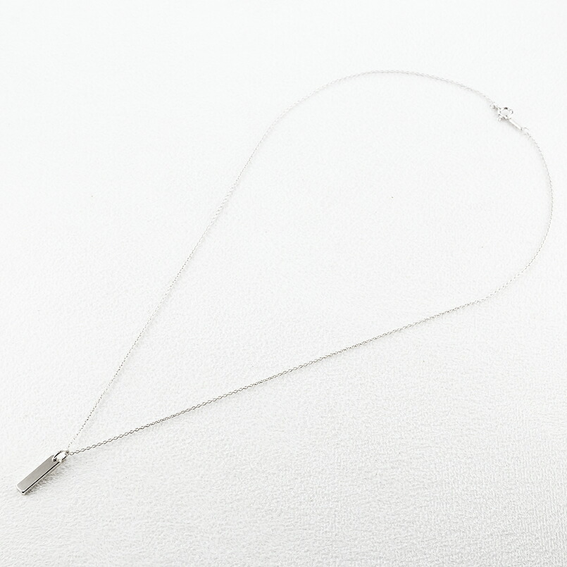 純プラチナ ペンダントトップ 造幣局検定刻印付 pt999 バーネックレス レディース 鍛造 プレート ネックレス チャーム 251204200pt999 SWAA379-a