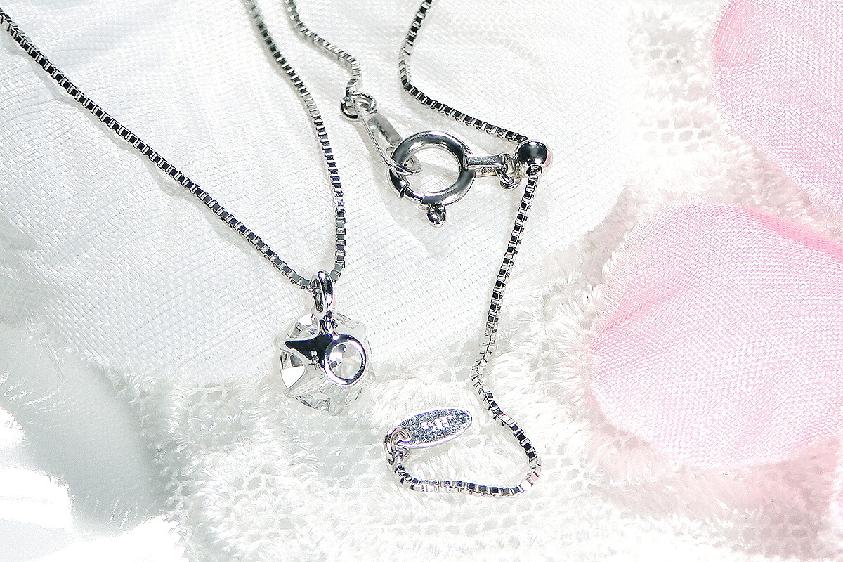 pt900【0.5ct】一粒 ダイヤモンド ネックレス 【H-SI2-Good】【中央宝石研究所ソーティング】 CSN00161-pt SWAV038
