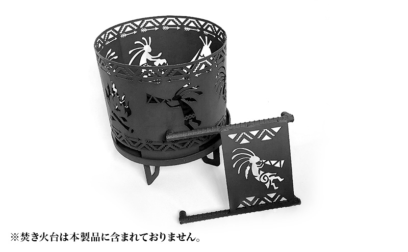 Cooker Stand ~炙~ L250 小サイズ キャンプ アウトドア camp 国内生産 鉄製