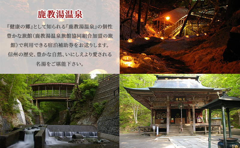 旅行 長野 信州 鹿教湯温泉 宿泊 補助券 1枚 3,000円 温泉 旅館 旅行券 宿泊券 施設利用券 利用券 トラベル チケット ホテル券 ホテルクーポン ホテル 長野県