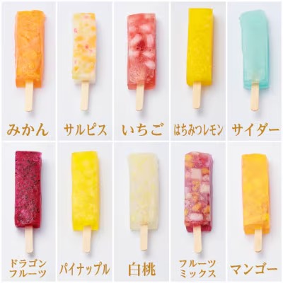 シャリッ!!と葛バー(10本セット)　葛アイス