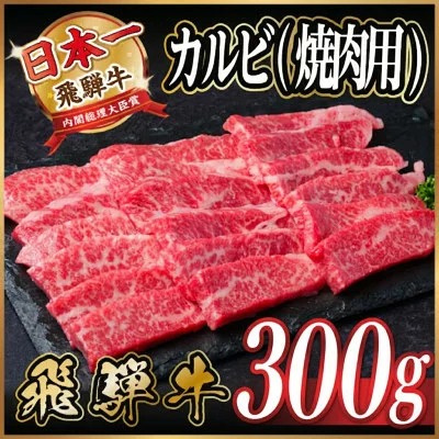 飛騨牛 カルビ(焼肉用) 300g