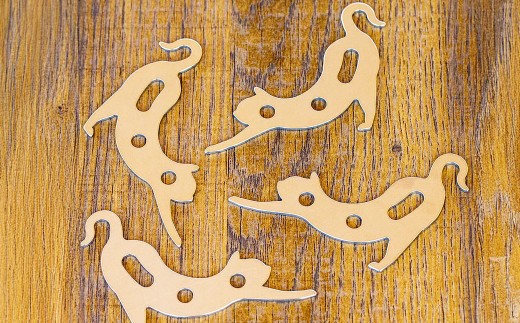 【4個セット】猫型自在『 大福(だいふく)』| 福善刃物工業 アウトドア用品 キャンプ用品 M08S75
