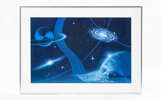 スピンアート 宇宙 美光技研 アート 作品 芸術