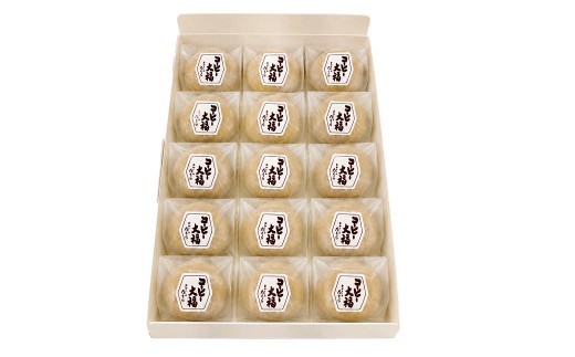 コーヒー大福 ( 15個入り ) 大福 コーヒー お菓子 菓子 おかし 和菓子 スイーツ コーヒークリーム クリーム 小豆 つぶ餡 お餅 餅 おもち もち 冷凍