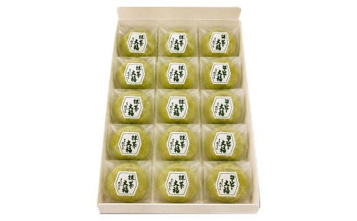 抹茶大福 （ 15個入り ） 大福 抹茶 お菓子 菓子 おかし 和菓子 スイーツ 小豆 ホイップクリーム 粒あん お餅 餅 おもち もち 冷凍