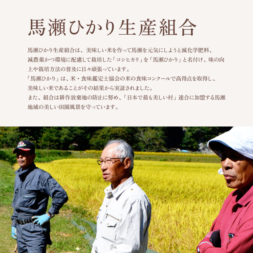 新米予約受付【2026年産米】(2026年10月中旬頃から順次発送) 馬瀬ひかり 5kg／5kg×2袋