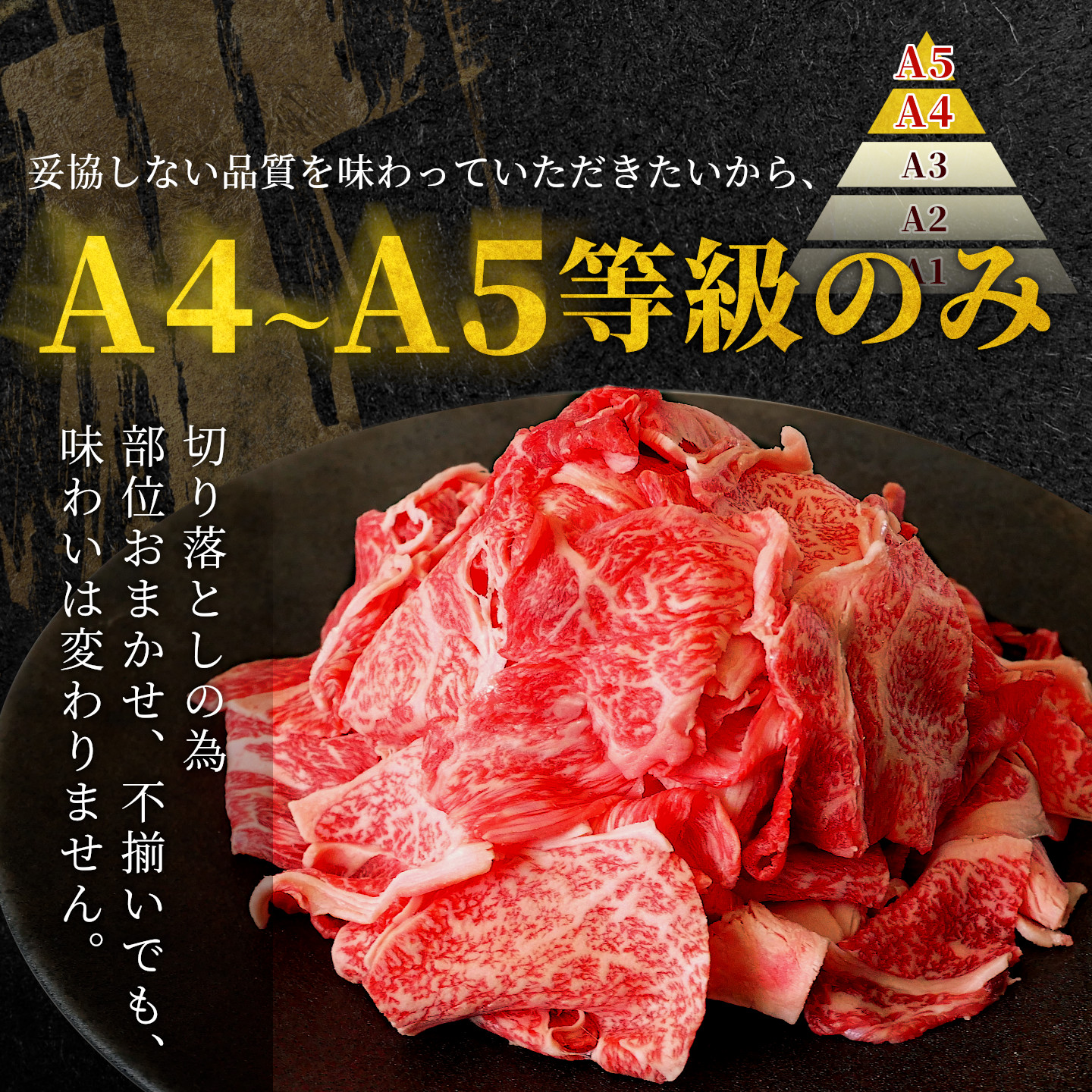 飛騨牛 A4~A5等級 切り落とし 1kg 岐阜県産 A4 A5 すき焼き 牛丼 炒め物 おかず 肉じゃが カレー 黒毛和牛 牛肉 牛 国産 お取り寄せ 自宅用 部位おまかせ 和牛 大容量 肉のひぐち