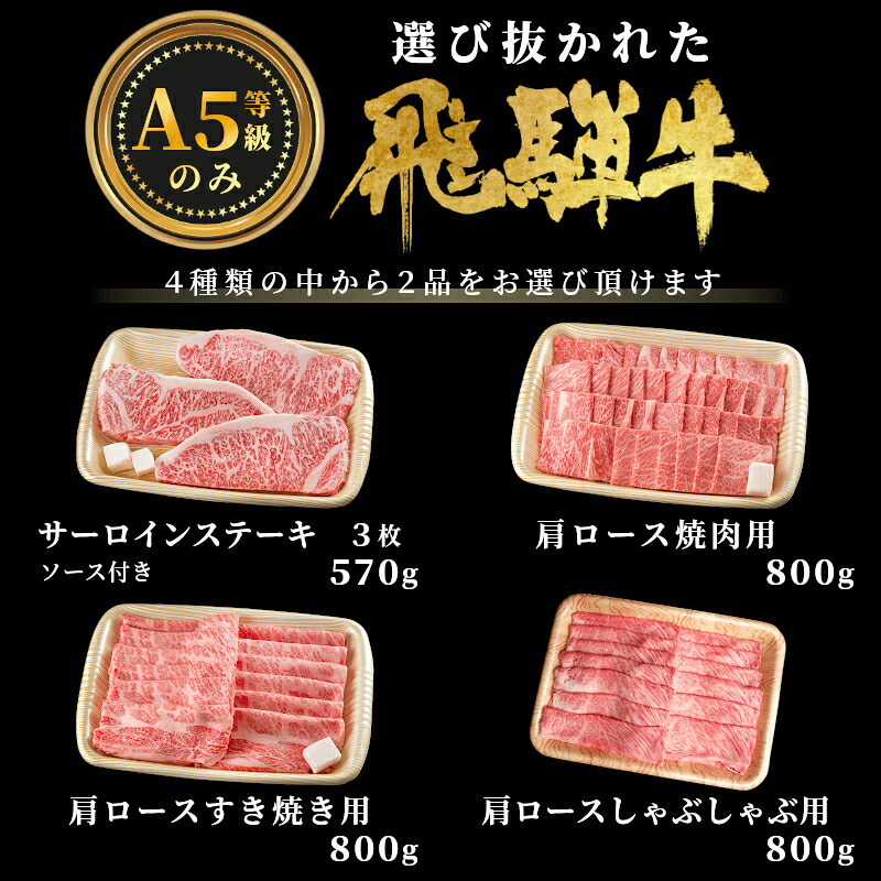 《好きなタイミングでお取り寄せ！》飛騨牛プレミアム 引き換え券 24000円相当 A5 A4 国産 牛 黒毛和牛 サーロインステーキ 肩ロース 焼肉 すき焼き用 しゃぶしゃぶ 赤身 霜降り 肉のひぐち