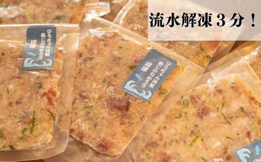 あじ なめろう 50g 10パック セット 食べきり 鯵 魚 国産