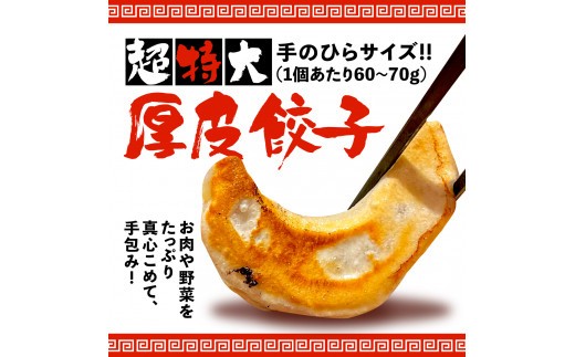 餃子 肉 野菜 24個 ジューシー 冷凍 ドデカい 餃子 豚肉 手作り おつまみ  麺百式 沼津 焼餃子 おかず 一品 簡単調理