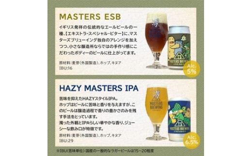 ビール クラフトビール 地ビール 350ml 6本 セット アソート 沼津 マスターズブリューイング オリジナル お酒 家飲み ギフト 贈答品 ご当地 缶ビール お楽しみ