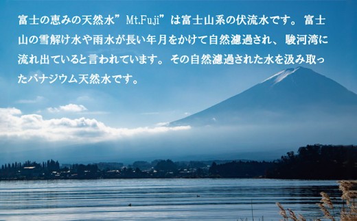 【 定期便 3ヶ月 】 水 ミネラル ウォーター  48本 500ml 24本 2箱 セット 天然  富士の恵み Mt.Fuji 月末発送 防災 備蓄 送料 無料 旭産業