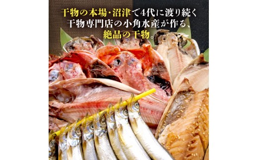 沼津加工 干物 詰め合わせ ひもの 5種 10枚 ししゃも 8匹 真アジ サバ醤油干し サバ 鯖  金目鯛 エボダイ 鯛 ほっけ あじ ホッケ お中元 お歳暮 母の日 父の日 のし対応  静岡 沼津