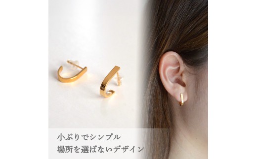 ピアス ハンドメイド ジュエリー アクセサリー ファッション ゴールド シルバー かわいい シンプル 受注生産 静岡 沼津 GEZE.