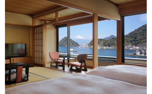 松濤館 1泊2食 半露天風呂付 「花・海」 2名 様 宿泊券 伊豆・三津シーパラダイス 入園券付 旅行 旅館 宿泊 温泉 静岡 沼津 西 伊豆 ギフト プレゼント 母の日 父の日