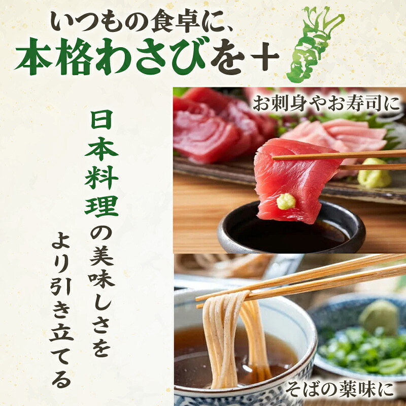 おろし本わさび 4本 山葵 ワサビ 本わさび わさび 調味料 わさびチューブ わさびおろし ごはん ごはんのお供 ご飯のお供 個包装  贈答 わさび屋 カメヤ食品株式会社 伊豆 静岡県 三島市