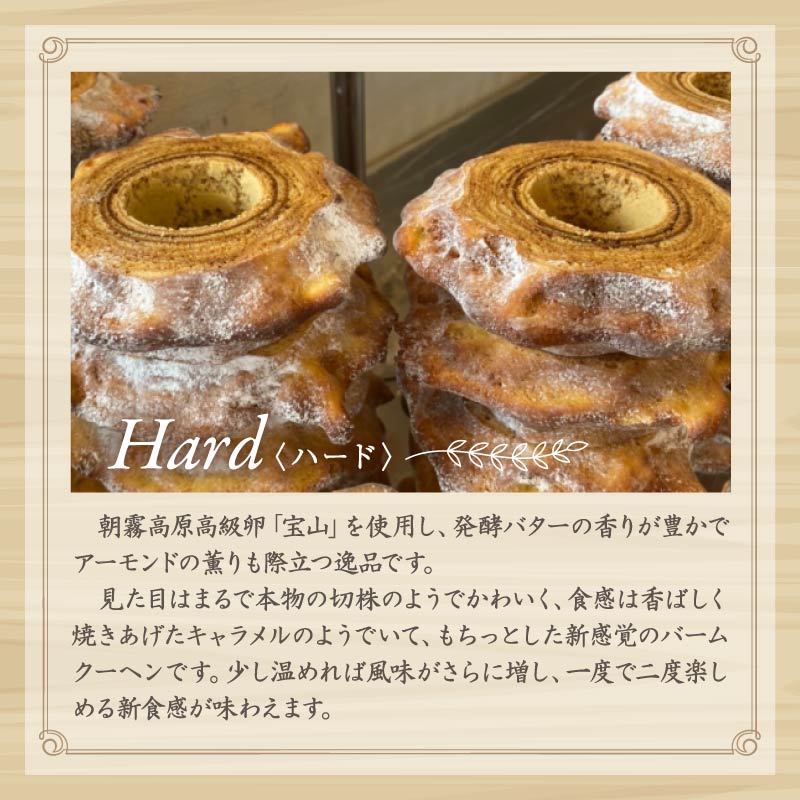 【3か月定期便】 バームクーヘン Baum薫 ハード チョコ バナナ プレミアム バウムクーヘン 日本ギフト大賞  受賞 ばあむくん ギフト スイーツ 焼き菓子 洋菓子 お菓子 プレゼント 贈り物 静