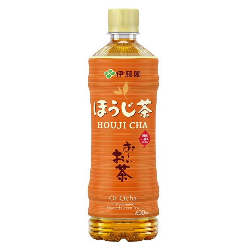 【伊藤園 ほうじ茶】 おーいお茶 600mL × 24 本 ペットボトル 飲料 茶 防災 備蓄 ペットボトル PET 飲料 飲み物 ソフトドリンク 茶 ほうじ茶 定番 香ばしい 人気 おすすめ 送料