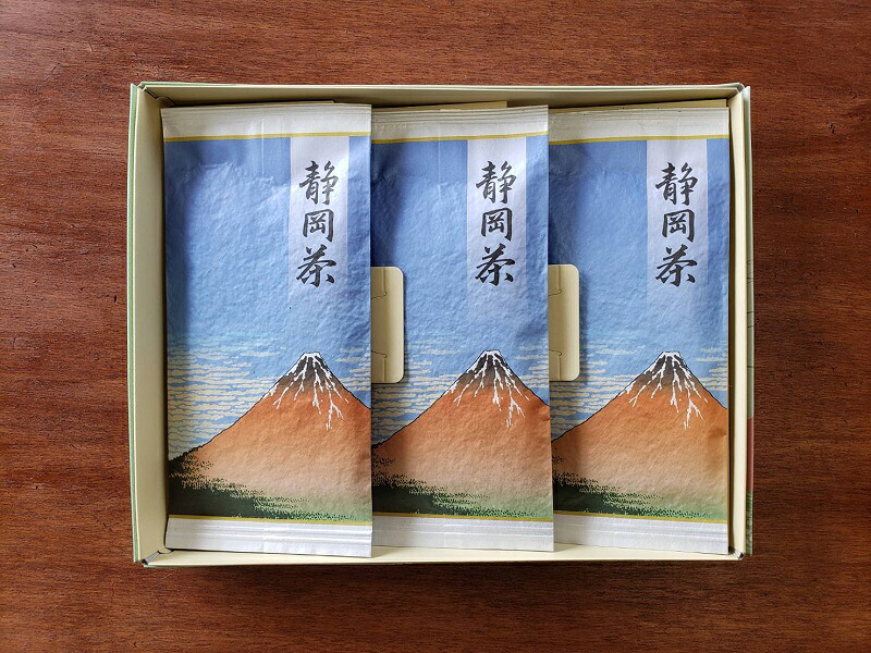 【5月より新茶切り替え】 牧之原産 深蒸し 煎茶 「赤富士」3本セット お茶 茶 深蒸し 煎茶 旬 日常 のし 熨斗 贈答 ギフト 静岡県 牧之原市 澤田行平商店 新芽 新茶 深蒸し煎茶