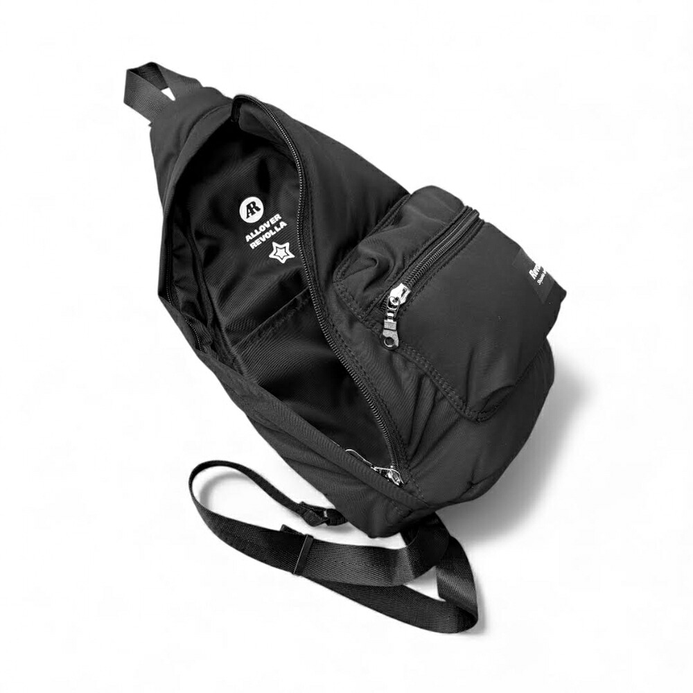 Revolla Secure BodyBag ― 背面セキュリティーポケット ボディーバッグ ファッション ファッション雑貨 安心 コンパクト ショルダー バッグ 安全 防犯 小物