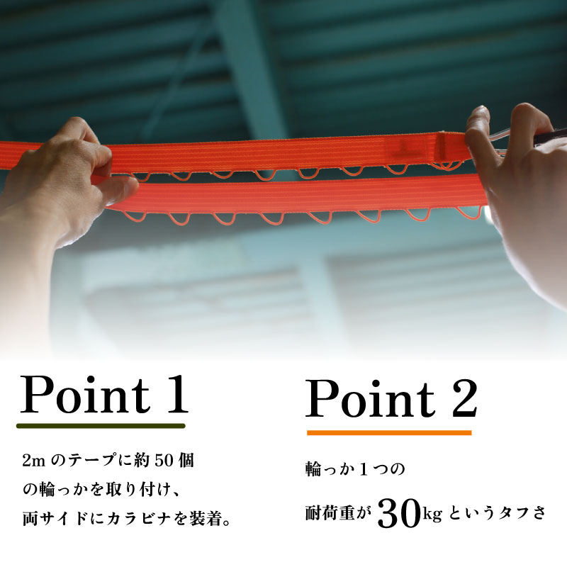【選べる色】TOUGH HOOK キャンプ用品 タフフック アウトドア キャンプ 収納 吊るす 整理整頓 デイジーチェーン タフフック 耐荷重30kg 便利アイテム 便利 アウトドア ギア ランタン