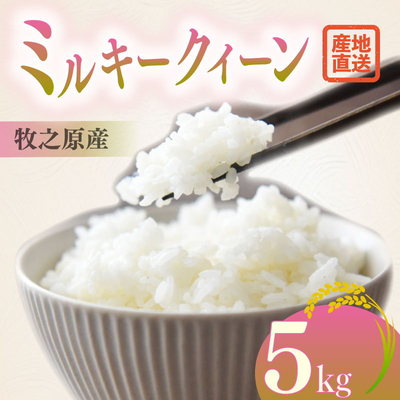 新米 ミルキークイーン 5kg