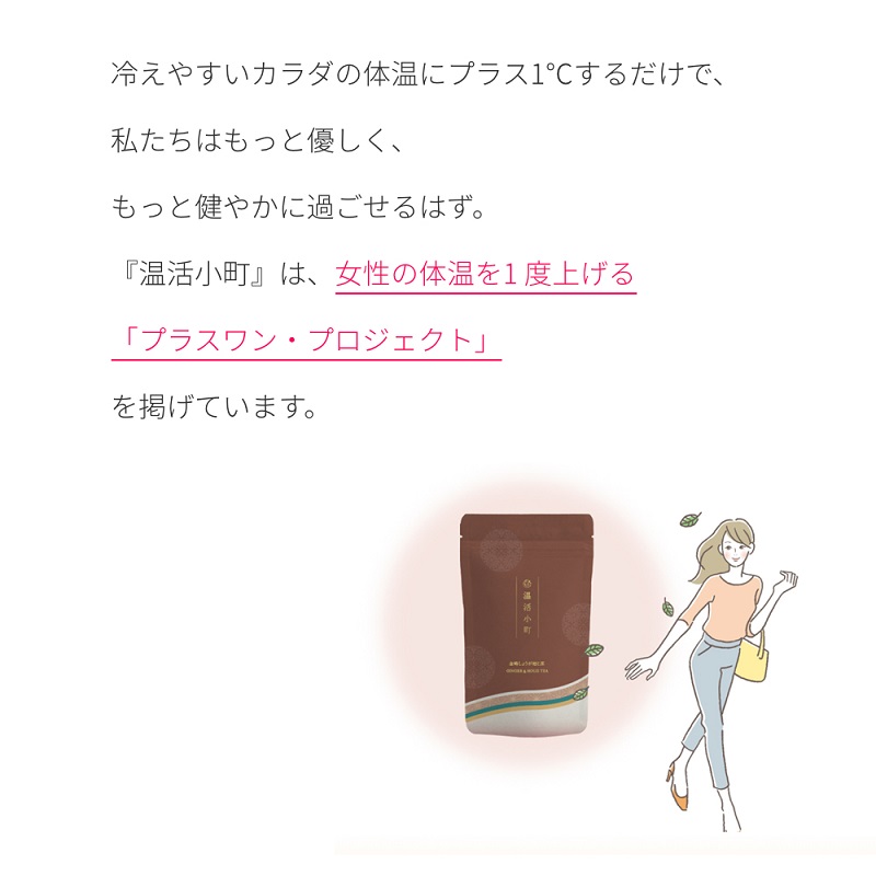 温活小町　国産金時しょうがティー 3種