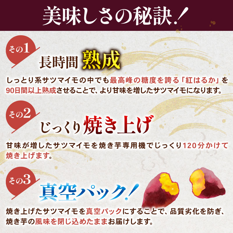 冷凍 焼き芋 約1.2~1.4kg 300~350g×4袋 さつまいも 冷やし芋 べにはるか さつまいも 紅はるか おやつ お菓子 野菜 デザート イモ ヤマウメ さつま芋サツマイモ ひやしいも やき
