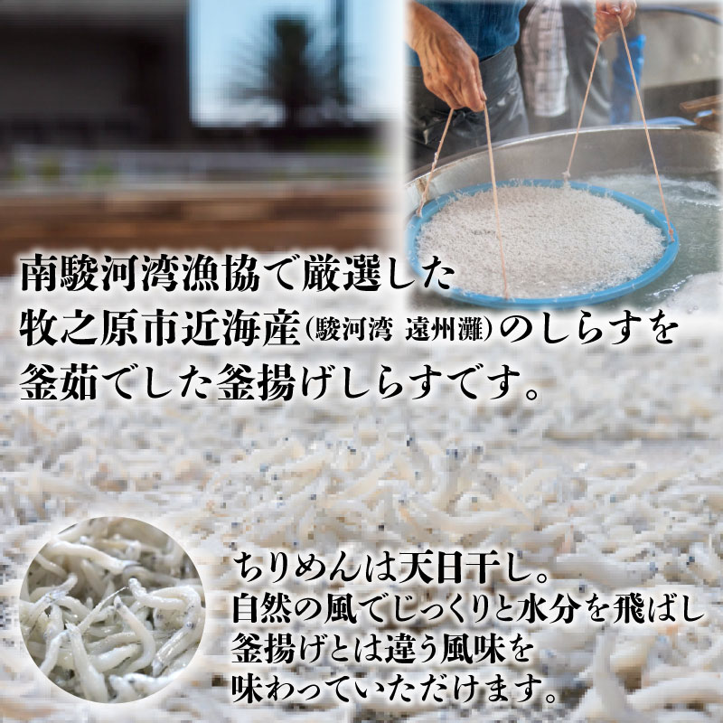 【選べる定期便】しらす 味が自慢の駿河湾産しらす屋のおすすめ しょうゆ しらす 干し 釜揚げ 料理 丼 チャーハン パスタ うどん ごはん おかず 新鮮 海 海鮮 静岡県 牧之原市 ヤマカ藤田商店
