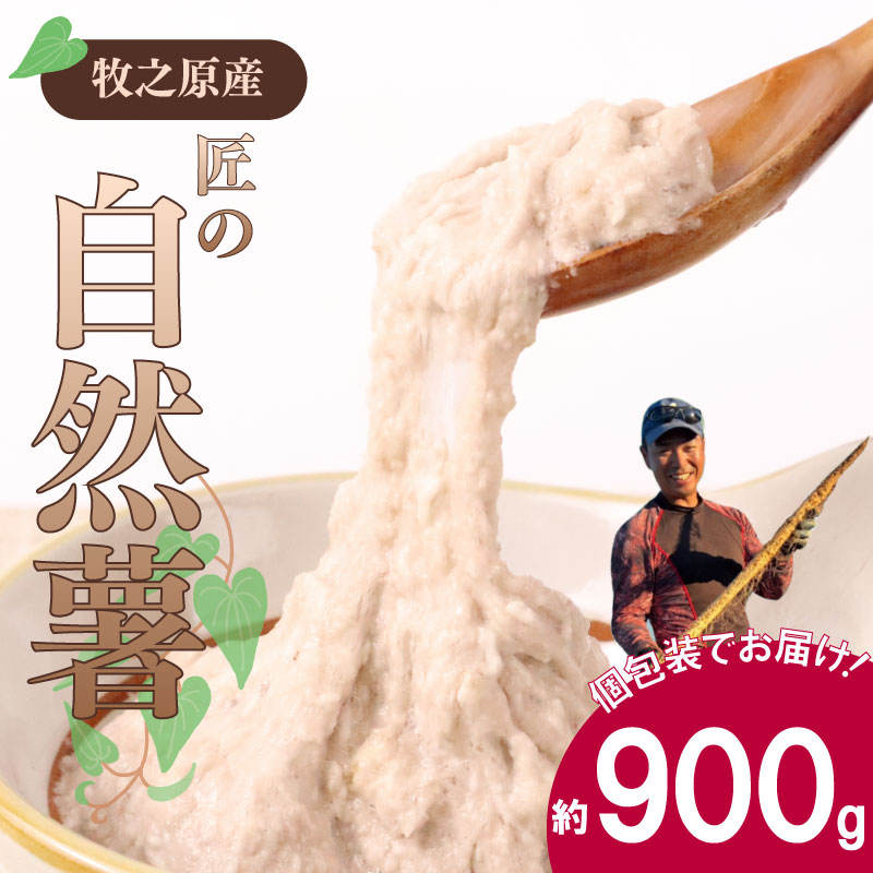 【自然薯 小分け】 約 900g 小分け ひげ根 処理済み 洗ってすぐに食べられる！ じねんじょ 山芋 ヤマイモ 山いも とろろ とろろ汁 国産 滋養強壮 とろろご飯 牧之原市 たくみファーム