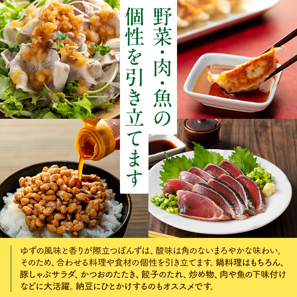 茶畑から生まれた 川根の「ゆずぽんず」