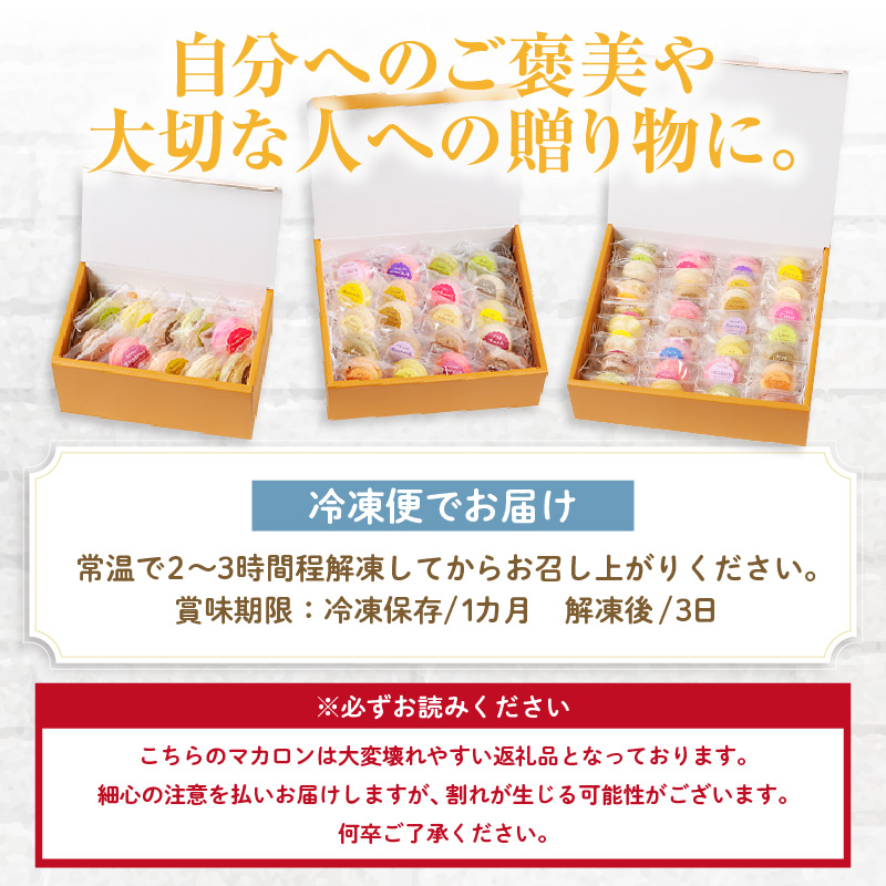 《選べる個数》マカロン(10・20・30個)_26-347