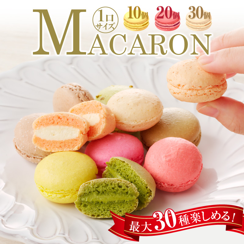 《選べる個数》マカロン（10・20・30個）_26-347