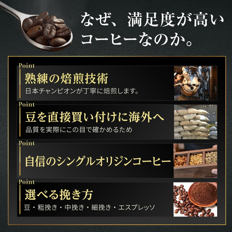 世界のスペシャルティコーヒー定期便(3ヶ月間)