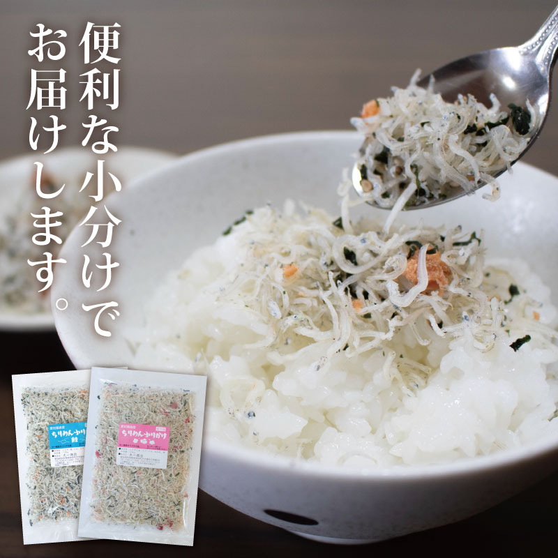種類と容量選べる ちりめんじゃこ ふりかけ 鮭 梅 計200-400g 各100g 南知多篠島産 大一商店 愛知県 南知多町