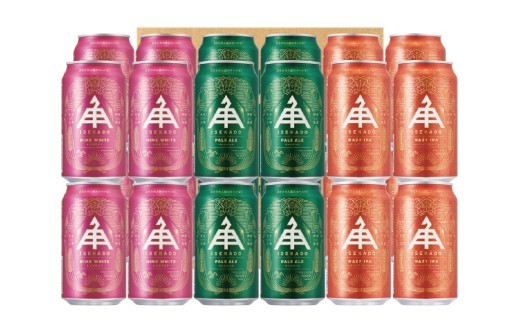 【 ISEKADO 】 ビール 3種 24缶 セット 伊勢角屋麦酒 クラフトビール 飲み比べ お酒 ペールエール IPA ギフト 贈答 お歳暮 二軒茶屋餅角屋 三重 伊勢 (863)