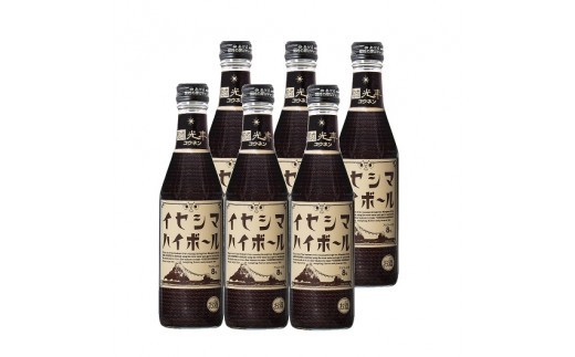 イセシマハイボール 250ml 6本セット お酒 伊勢 低アルコール 地ハイボール 250ml BBQ 夏 乾杯 飲み会 伊勢萬 三重 伊勢 （905）