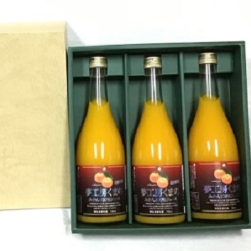 【糖度12度以上】無添加 果汁100％ マルチ栽培みかんジュース 720ml×6本 化粧箱入り ミカンジュース みかん ミカン 温州みかん ストレート フルーツ 　三重県 熊野市【kmkn0080】